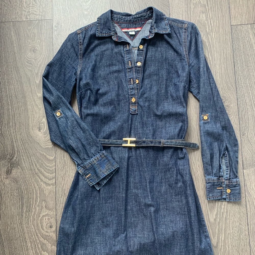 Tommy Hilfiger Jean Dress with Belt